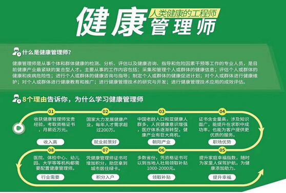 皓德教育--你想要的健康管理师